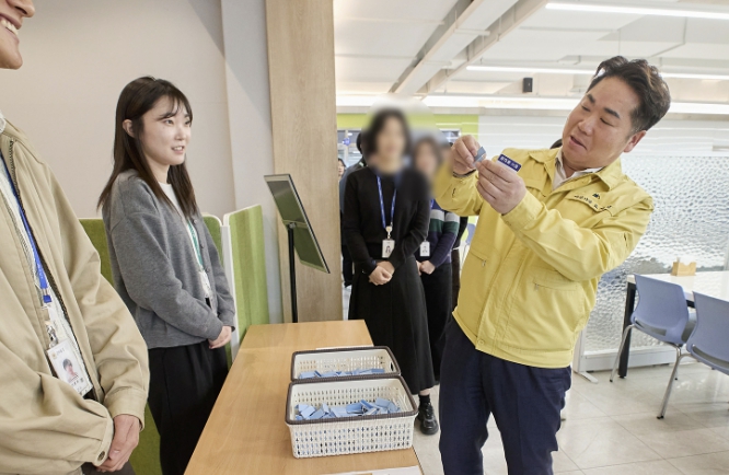 ‘행운 간식데이’ 운영 모습