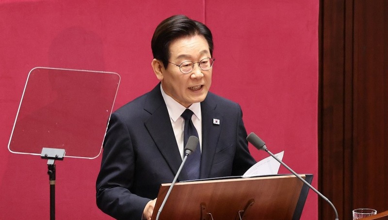 지난해 예산안 시정연설 하는 이재명 대통령(사진=연합뉴스)