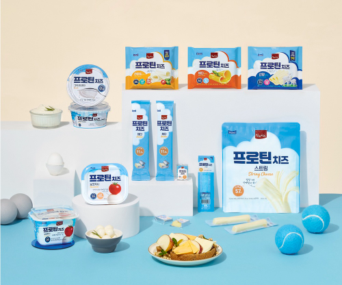매일유업 상하치즈 단백질 함량 강화한 프로틴치즈 7종 출시