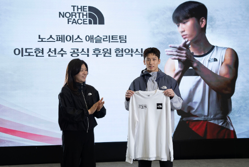 노스페이스, 스포츠클라이밍 국가대표 이도현 선수 후원