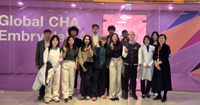 차 의과학대학교, 홍콩이공대 공과대학 방문단 맞아 학술 교류 논의