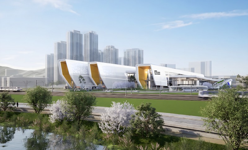 티 뮤지엄 조감도.(사진=코레일)