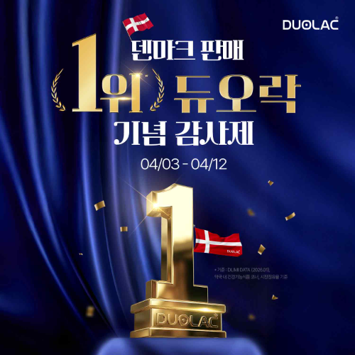 쎌바이오텍 듀오락, 덴마크 약국 시장 점유율 46.6%로 1위 기록