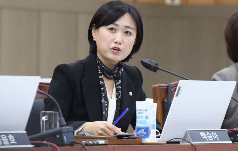 더불어민주당 백승아 원내대변인. 사진=연합뉴스