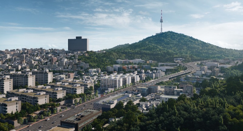 소요한남 by 파르나스 조감도.