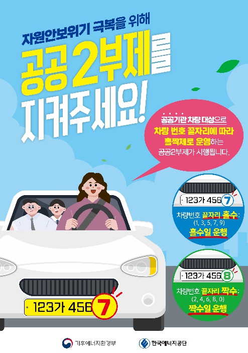 공공기관 승용차 2부제