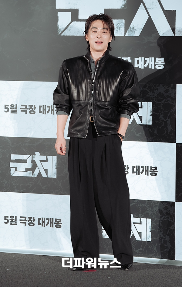 구교환, 영화 '군체' 제작보고회