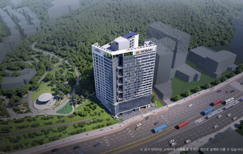 '호반써밋 양재' 조감도