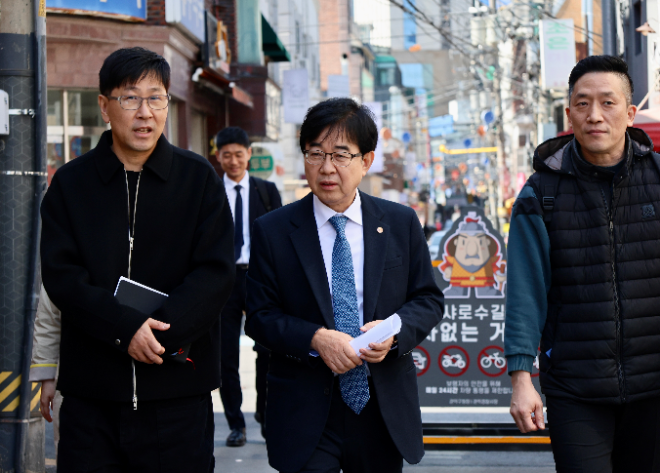 소진공 인태연 이사장, 서울 샤로수길 현장 방문