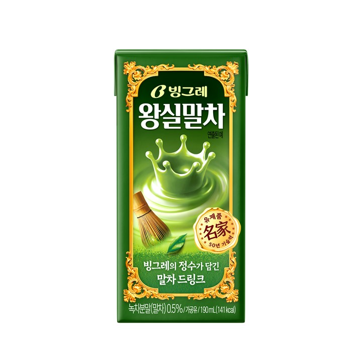 빙그레, 왕실초코 후속 왕실말차 출시