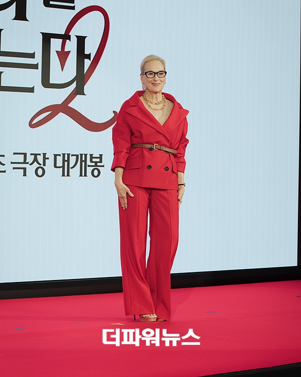 메릴 스트립, 영화 '악마는 프라다를 입는다 2' 내한 기자간담회