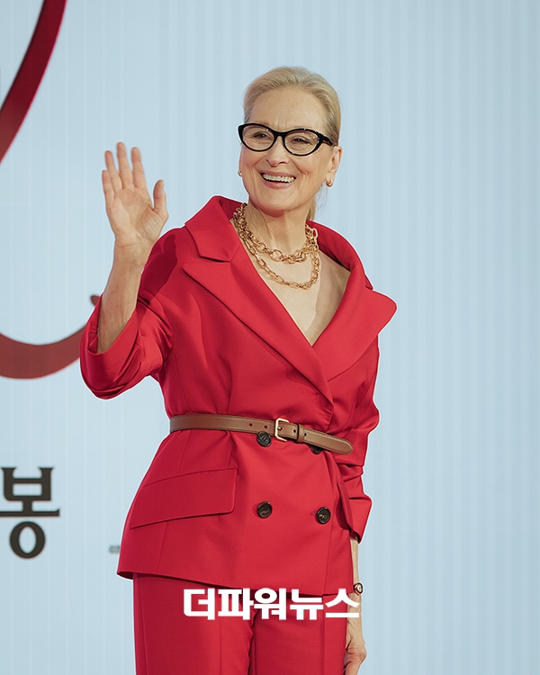 메릴 스트립, 영화 '악마는 프라다를 입는다 2' 내한 기자간담회