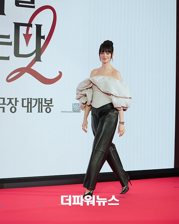 앤 해서웨이, 영화 '악마는 프라다를 입는다 2' 내한 기자간담회