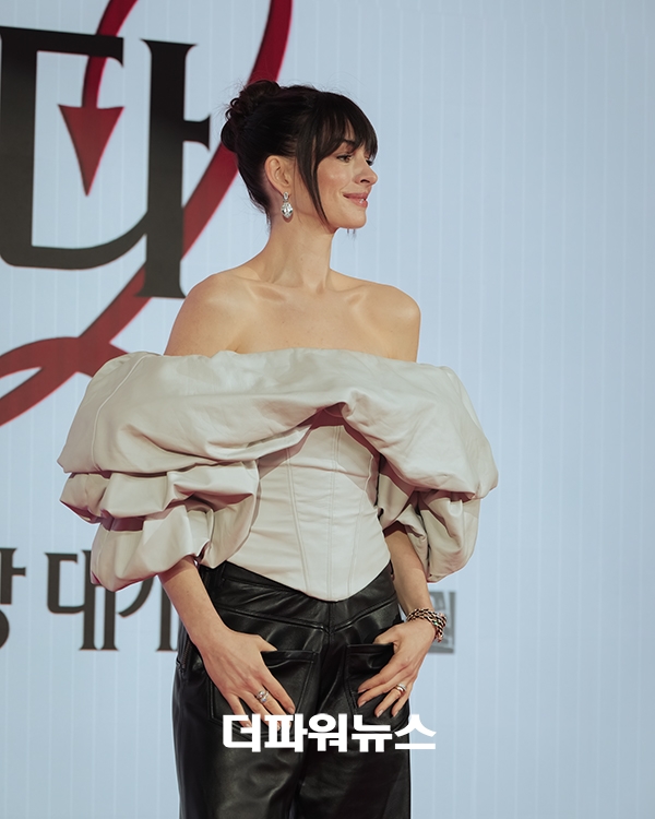 앤 해서웨이, 영화 '악마는 프라다를 입는다 2' 내한 기자간담회
