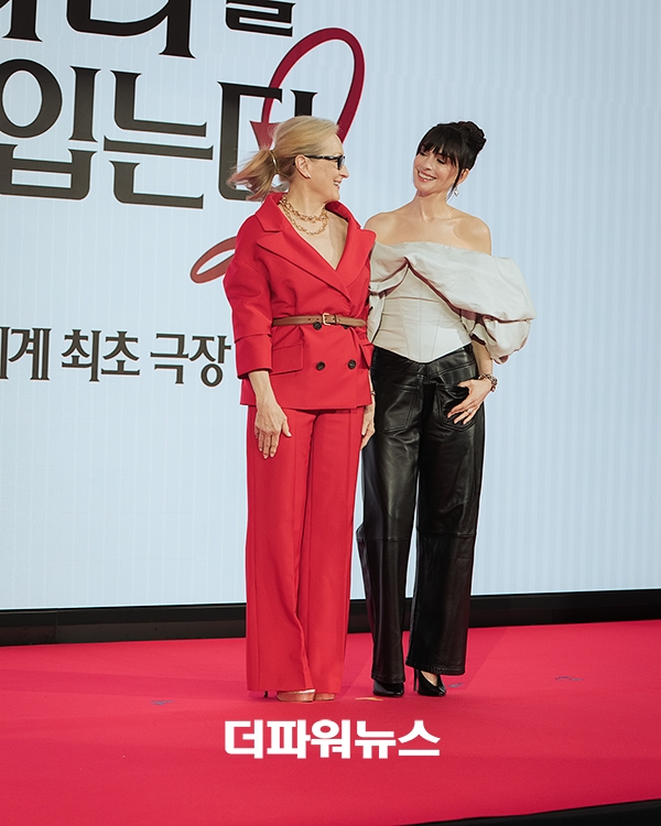 메릴 스트립-앤 해서웨이, 영화 '악마는 프라다를 입는다 2' 내한 기자간담회