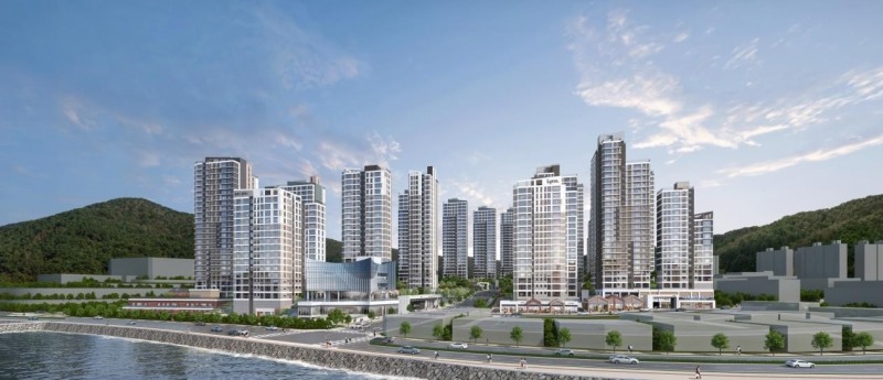 여수 소제 중흥S-클래스 우미린 투시도.(사진=우미건설)