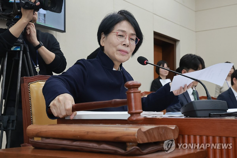 국회 과방위 최민희 위원장 (사진=연합)