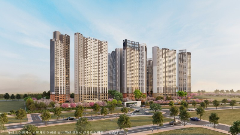 업성 푸르지오 레이크시티 주경투시도.(사진=대우건설)