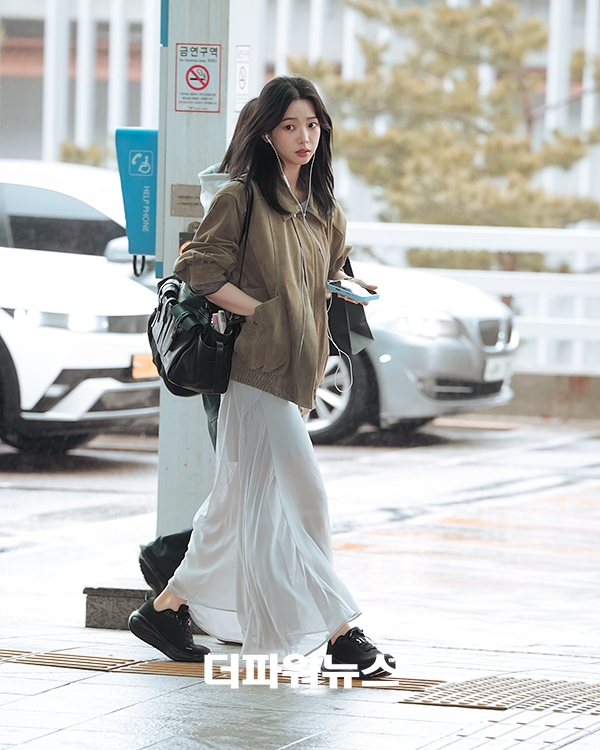 에스파 카리나, 인천국제공항 출국