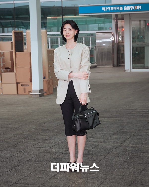 권나라, 인천국제공항 출국