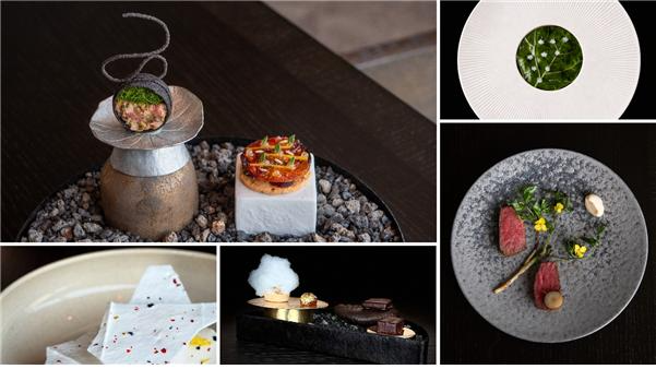 만찬 코스 요리 .(사진=다이닝 룸 바이 윌로뜨)