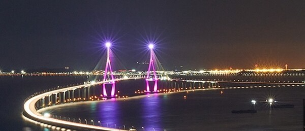 인천대교 전경 (사진=인천 경제청)