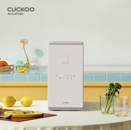 쿠쿠 에코웨일 큐브 음식물처리기, 라방 1시간 만에 11억 완판