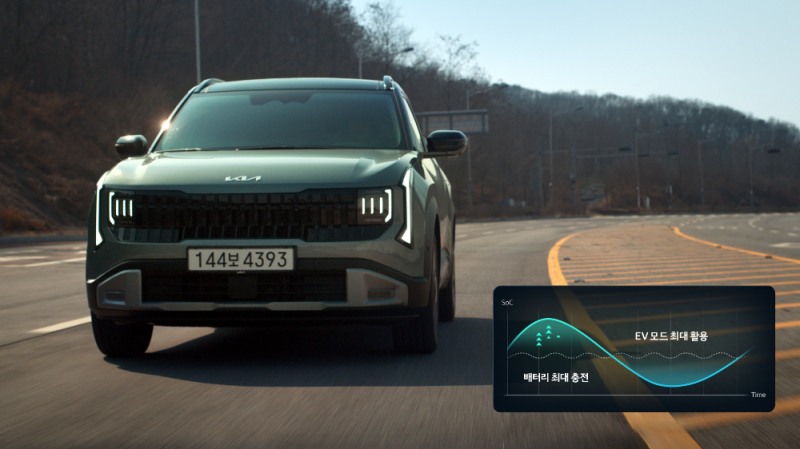 디 올 뉴 셀토스 하이브리드 계층형 예측 제어.(사진=기아)