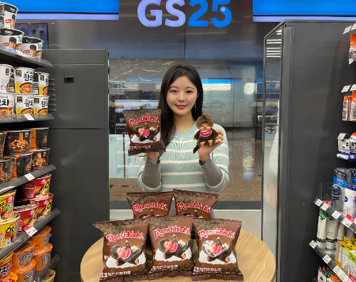 GS25, 캐릭터 스낵 매출 62% 증가… 몬치치 협업 팝콘 출시