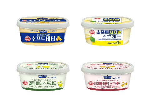 오뚜기, 버터 및 스프레드 신제품 4종 선보여