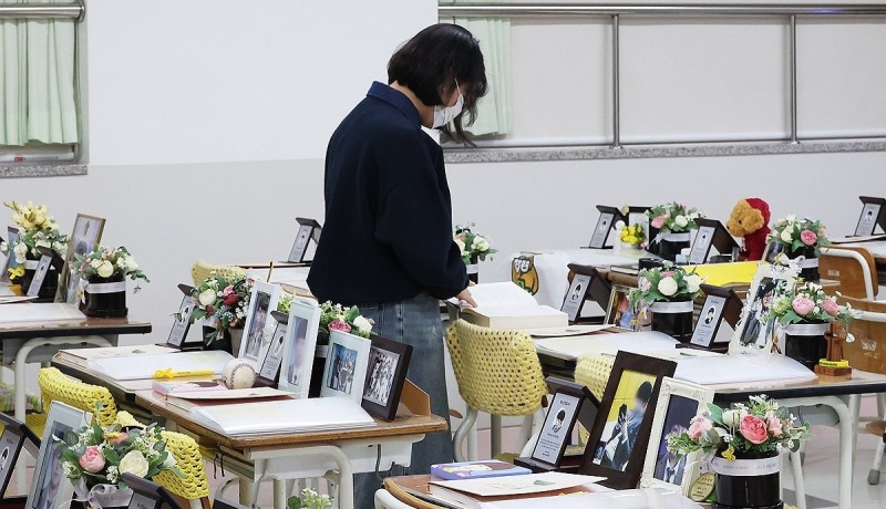 12주기 추모 발길 이어지는 단원고 4.16기억교실(사진=연합뉴스)