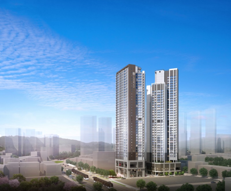 문수로 라티에르 673 투시도.