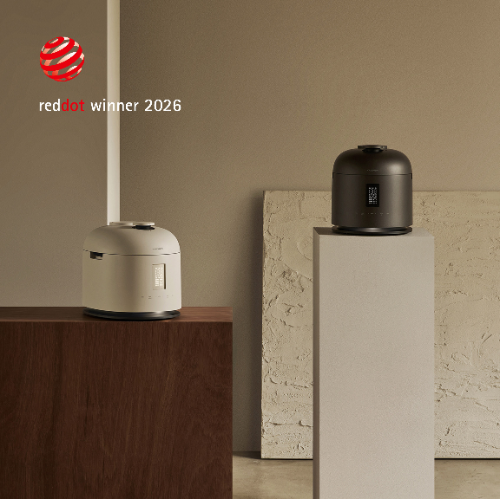 쿠첸 123 밥솥, 독일 레드닷 디자인 어워드 본상 수상…돔형 오브제 디자인 인정