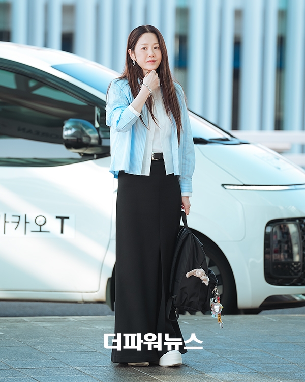 고현정, 인천국제공항 출국