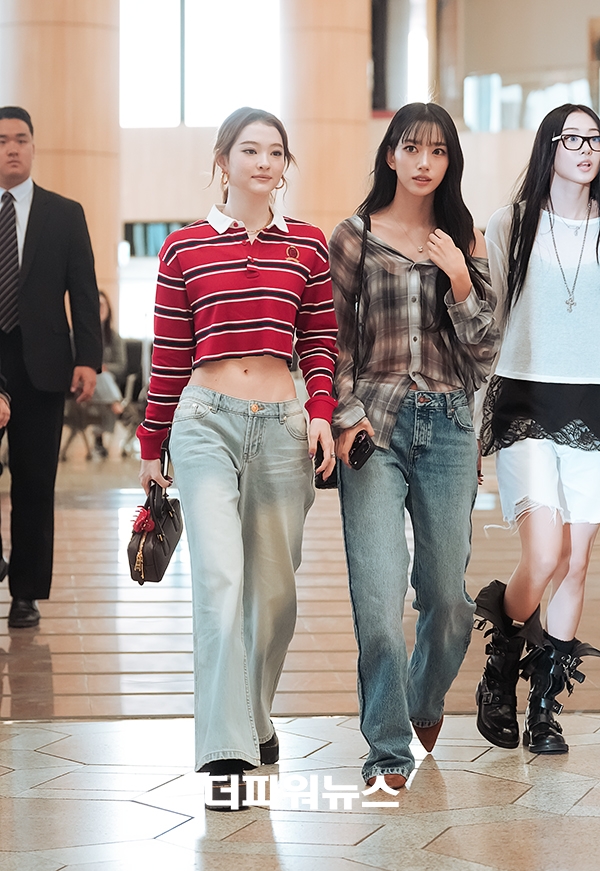 미야오 엘라-수인 , 김포국제공항 출국