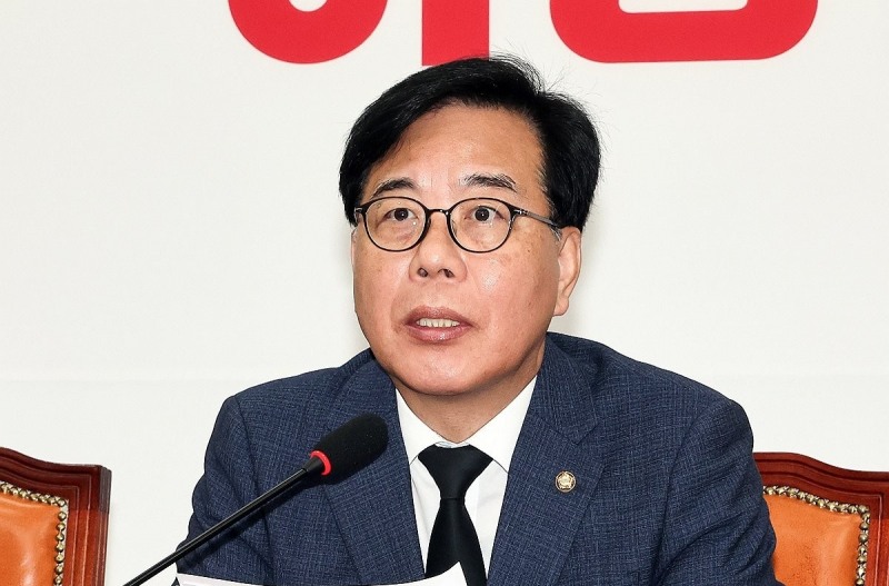 최고위 발언하는 송언석 원내대표(사진=연합뉴스)