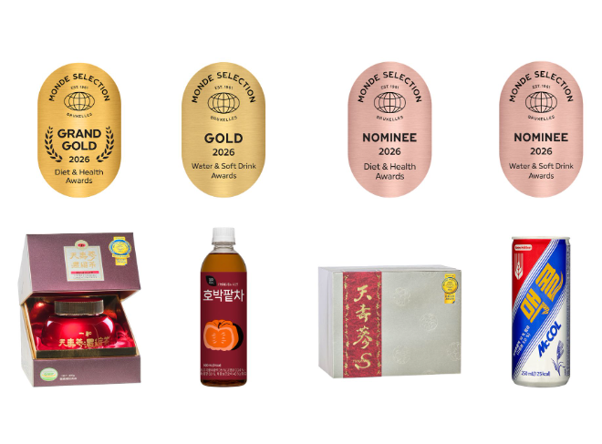 일화 2026 몽드 셀렉션 12년 연속 수상 제품 이미지.(사진=일화)