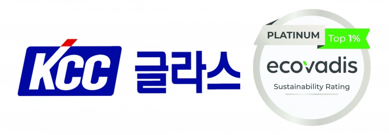 KCC글라스, 에코바디스 ESG 평가서 최고 등급 ‘플래티넘’ 획득