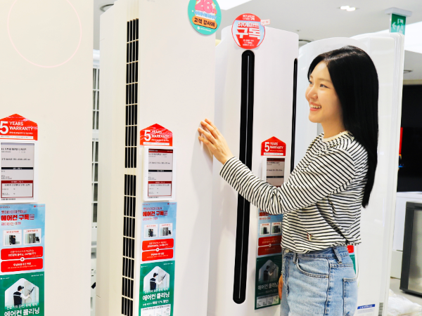 롯데하이마트, 4월 둘째주 에어컨 90%·선풍기 100% 매출 급증…전년比 에어컨 10%↑