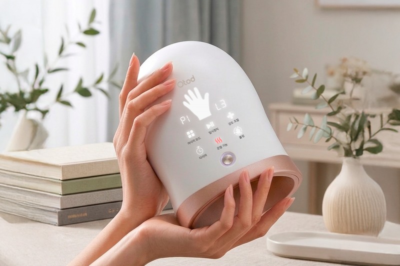 코오롱글로벌 생활가전 브랜드 ‘오토드’, 손 마사지기 신제품 론칭