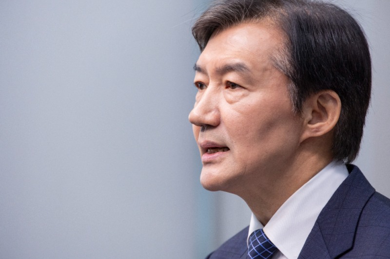 평택을 재보선 출마 발표하는 조국 대표(사진=연합뉴스)