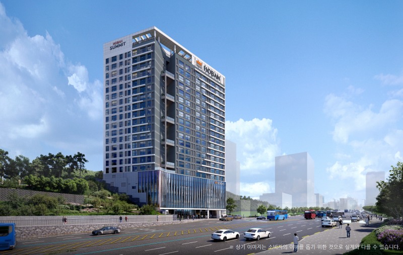 호반건설 '호반써밋 양재' 투시도