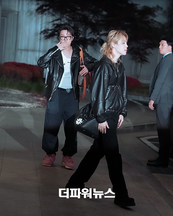 방탄소년단 지민-제이홉, 김포국제공항 입국