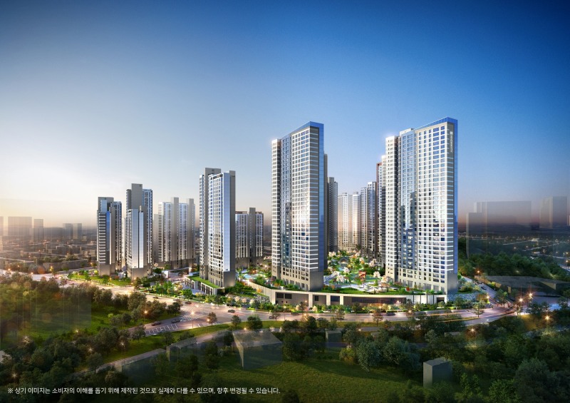 구리역 하이니티 리버파크 투시도.(사진=DL이앤씨)