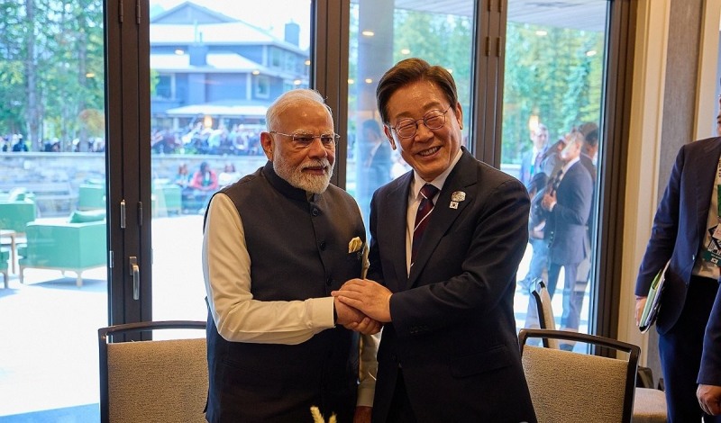 이재명 대통령(오른쪽)과 모디 인도 총리(사진=연합뉴스)