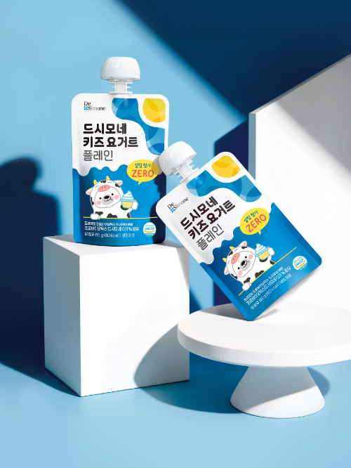 드시모네, 첫 발효유 제품 ‘키즈 요거트 플레인’ 선보여…프로바이오틱스 설계 노하우 담아