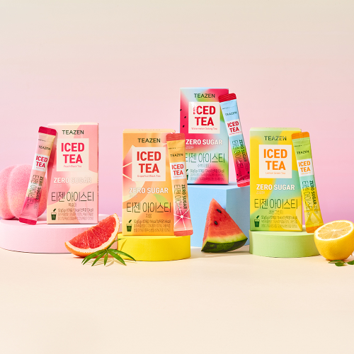 티젠, 제로슈가·초저칼로리 아이스티 4종 리뉴얼 및 신제품 선보여…최대 58% 할인