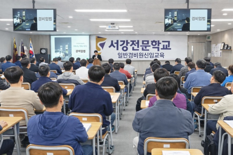 서강전문학교, 강서·양천·구로·영등포권 대상 경비원신임교육 운영임교육 실시