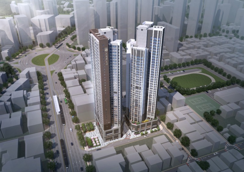 문수로 라티에르 673 조감도.