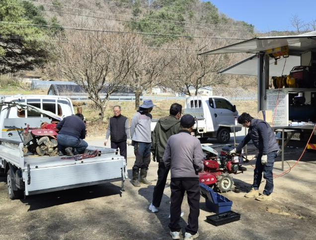 84개 마을 찾아가는 농업기계 순회 기술교육